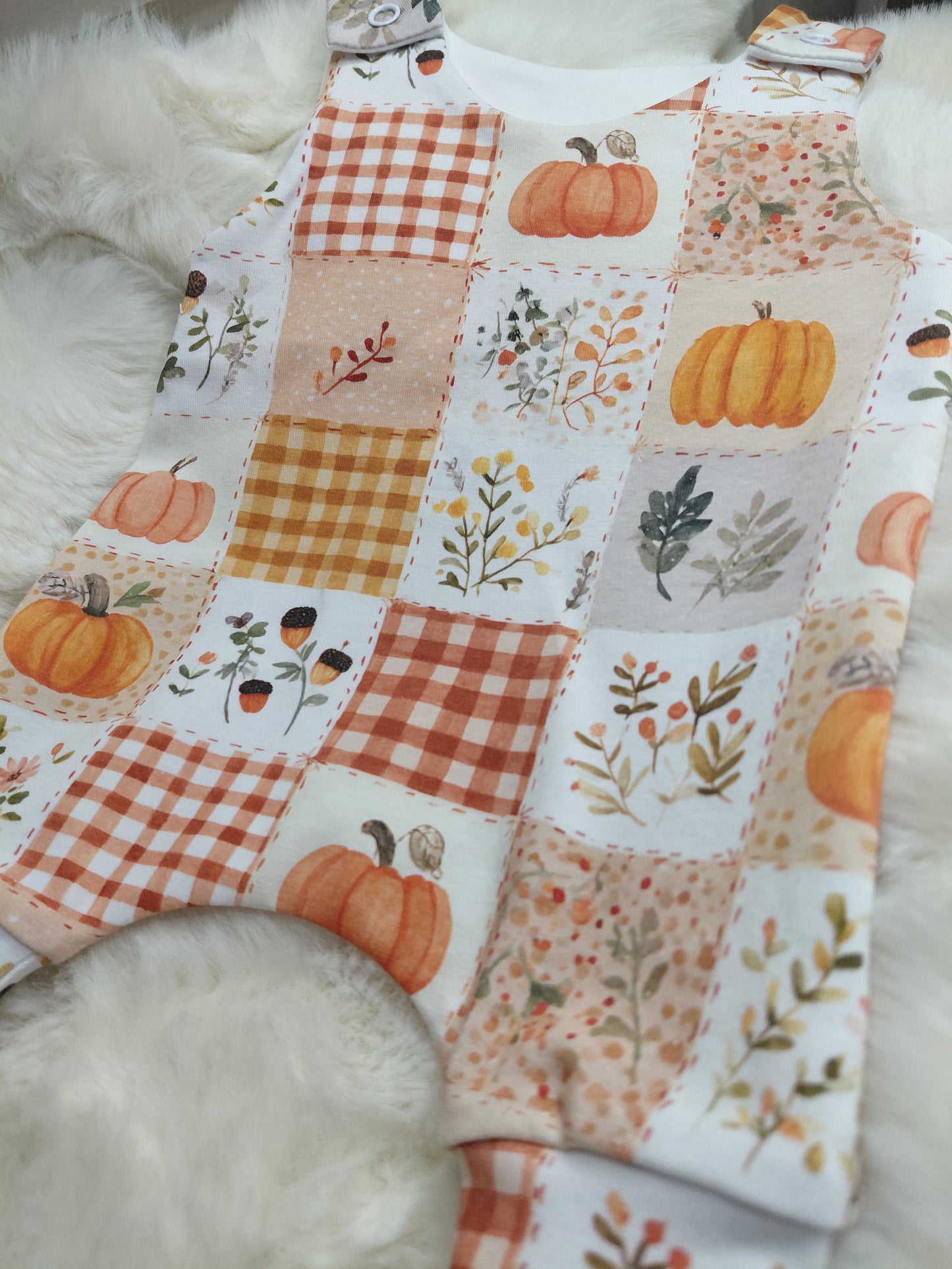 16-17 inch Autumn  Hareem Romper & beanie
